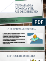 La Ciudadania Economica y El Enfoque de Derecho