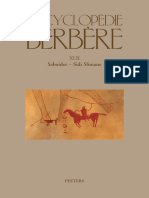 Peeters Publishers - Encyclopedie Berbere. Fasc. XLII - Saboides - Sidi Slimane-Peeters Publishers (2019)