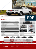 Especificaciones Técnicas: Vehículo: Versión: Modelo Año