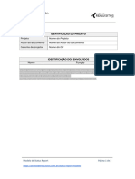 Status Report Do Projeto (Modelo Pronto PMBOK)