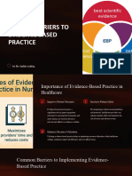 Introduction To Evidence Based Practice