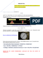 3.2 Presiunea Hidrostatica.