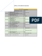 Jadwal UTS