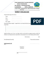 (Print) Surat Perjanjian Siswa SMPN 1