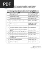 Ug Semester Calanda R Spring 2024