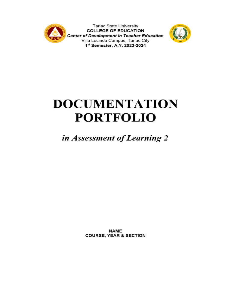 Teacher Education Portfolio Documentation | PDF