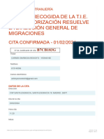 Proceso Automático para La Solicitud de Cita Previa