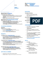 Abhishek Resumee PDF
