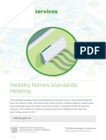 Healthy Homes Standards Heating