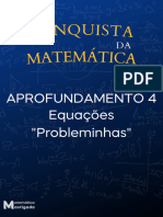 Aprofundamento 4 - Equações - Problemas
