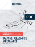 Drafting Theory Notes CS Vikas Vohra, YES Academy (June 23)