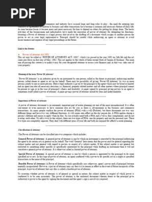 POWER OF ATTORNEY