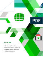 Aula 05 em PDF Segurança Da Informação