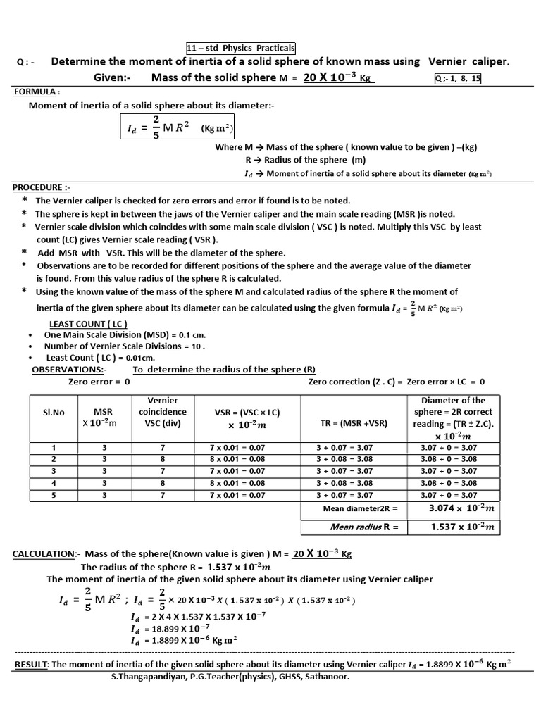 Moment of Inertia & Spring Constant Lab | PDF | Sound | Resonance