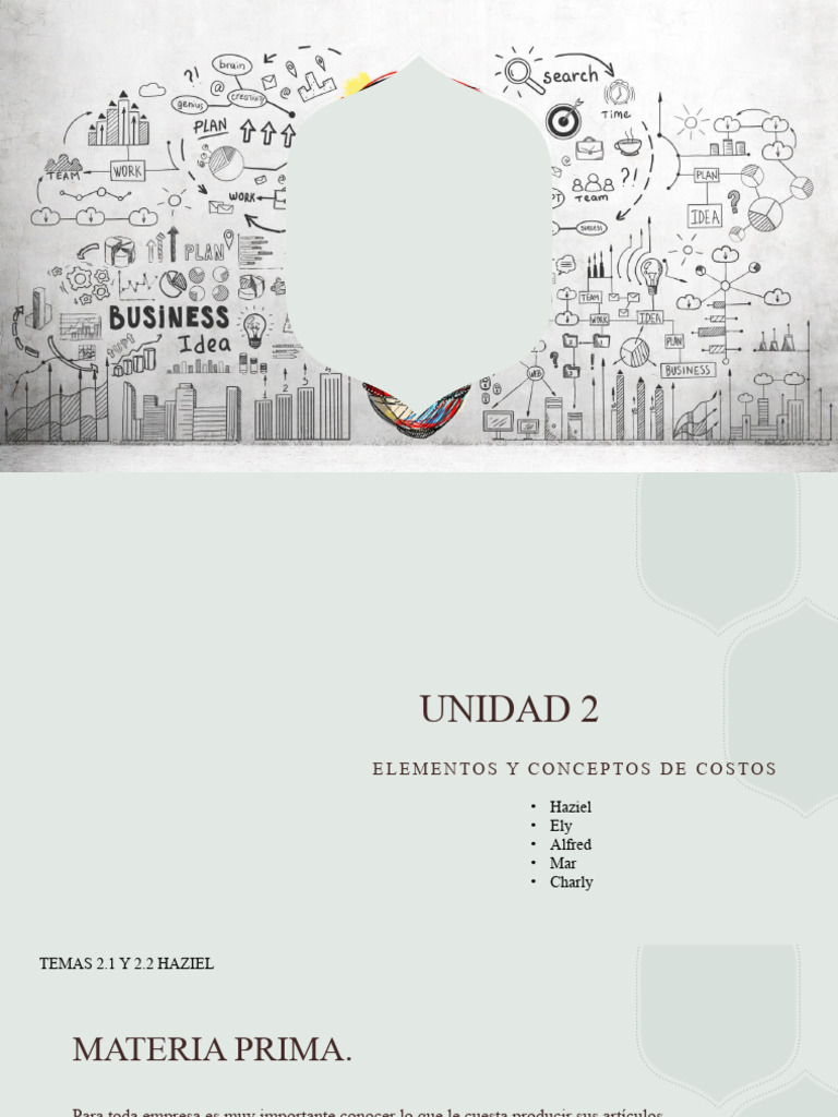 Elementos y Conceptos de Costos Empresariales | PDF | Costo | Business