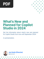 What S New and Planned For Copilot Studio 2024 1706774382