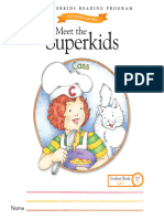 Superkids GradeK Unit1 StudentBookPacket