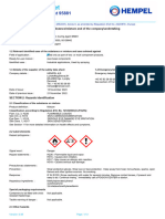 Safety Data Sheet: Hempel's Curing Agent 95881