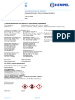 Safety Data Sheet: Hempel's Thinner 08080