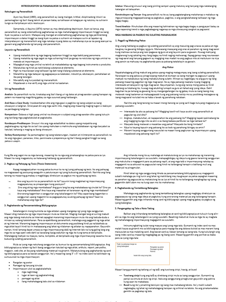 introduksiyon-sa-pananaliksik-sa-wika-at-kulturang-pilipino-notes-pdf