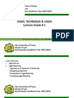 LTL - Lecture Guide 1