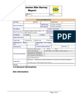 TRM Site Survey Template