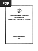 Pola Klasifikasi Kearsipan Diknas 2008