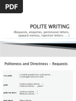 Polite Writing