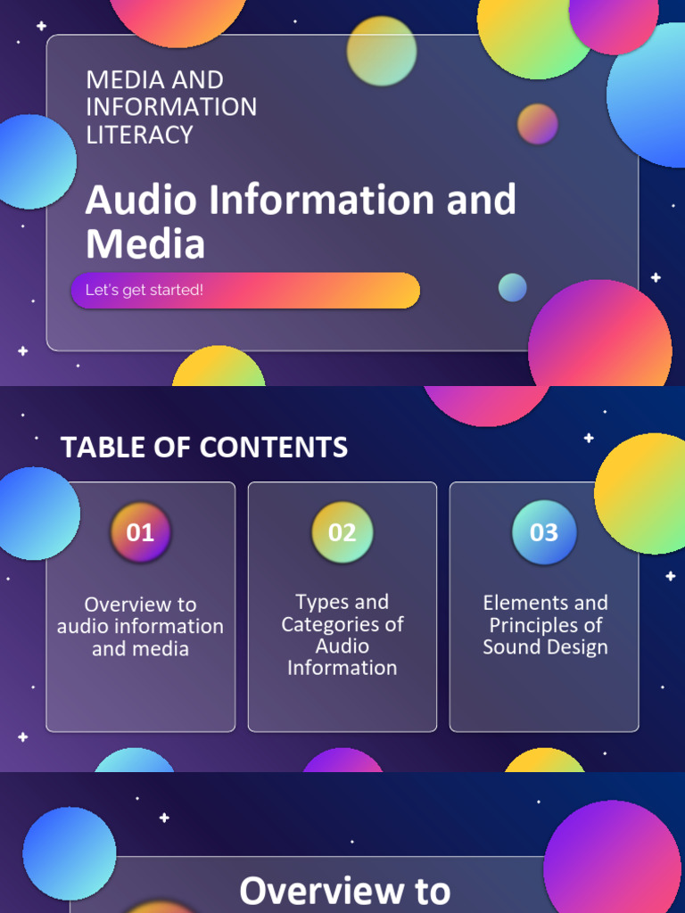 Audio Information and Media | PDF | Digital Audio | Mp3