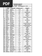 Class Lists for 2025-2026 | PDF