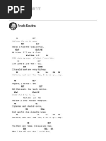 Frank Sinatra's "My Way" Lyrics | PDF