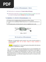 Second Law of Thermodynamic