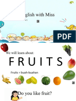 Kelas 1 Fruits