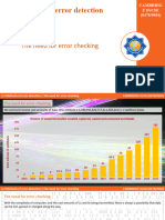 2.2 Methods of Error Detection: The Need For Error Checking