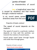 Properties of Sound