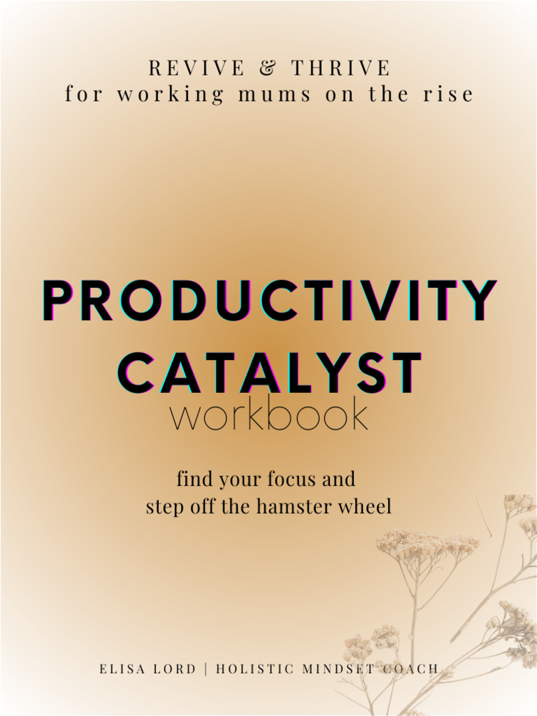 Clarity Catalyst Workbook Pdf
