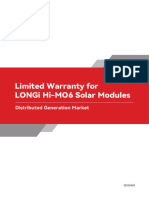 LONGi Warranty Manual HiMO6 EN