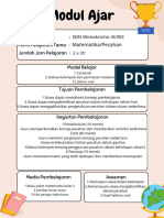 Modul Ajar Matematika (Pecahan)