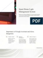 Smart Home Light Management System