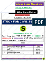 Eng Medium - Uppsc Pyq Topic Wise by Scsgyan.