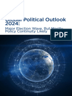Global P Global Political Outlook Olitical Outlook 20 202 24: 4