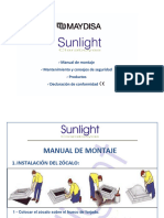 Manual de Montagem - Claraboias e Cúpulas Maydisa Sunlight