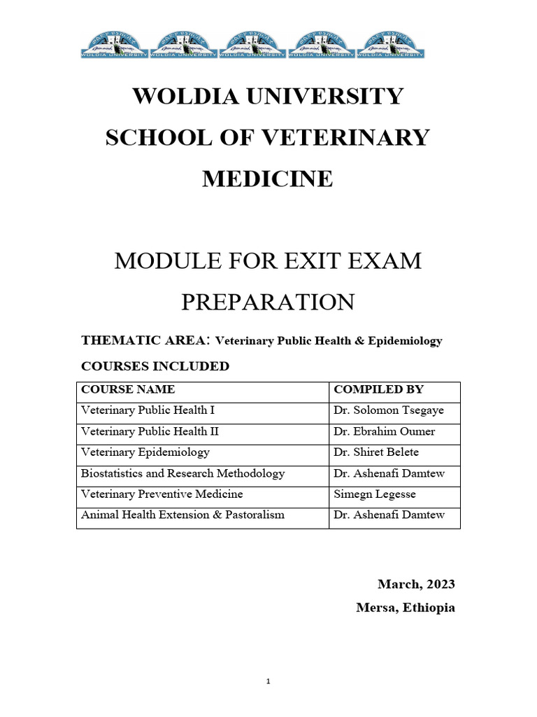 Module 6 VPH and Epidemiology | PDF | Meat | Milk