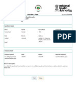 Ayushman Bharat Application Form