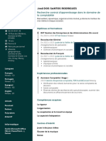 José Dos Santos Rodrigues: Recherche Contrat D'apprentissage Dans Le Domaine de La Comptabilité