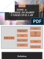 Topic 4 - Promise To Marry Under Civil Law