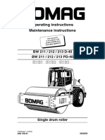 BW211-212-213D-PD-40-Operating Maintenance Instructions