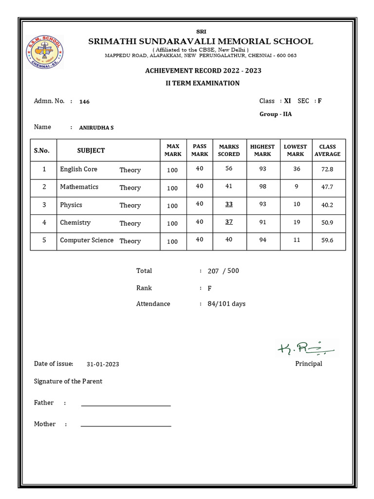 srimathi-sundaravalli-memorial-school-achievement-record-2022-2023