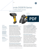 Motorola DS3578 Specifcation