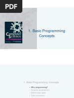 Basic Programming Concepts